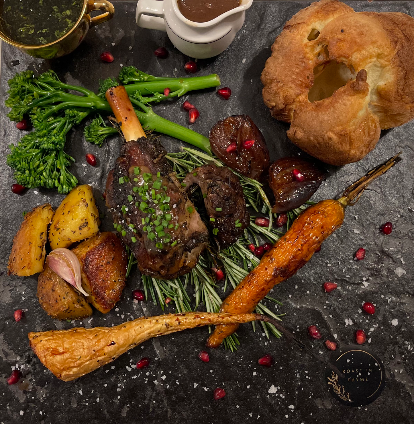 Rosemary & Honey Roast Lamb Shank