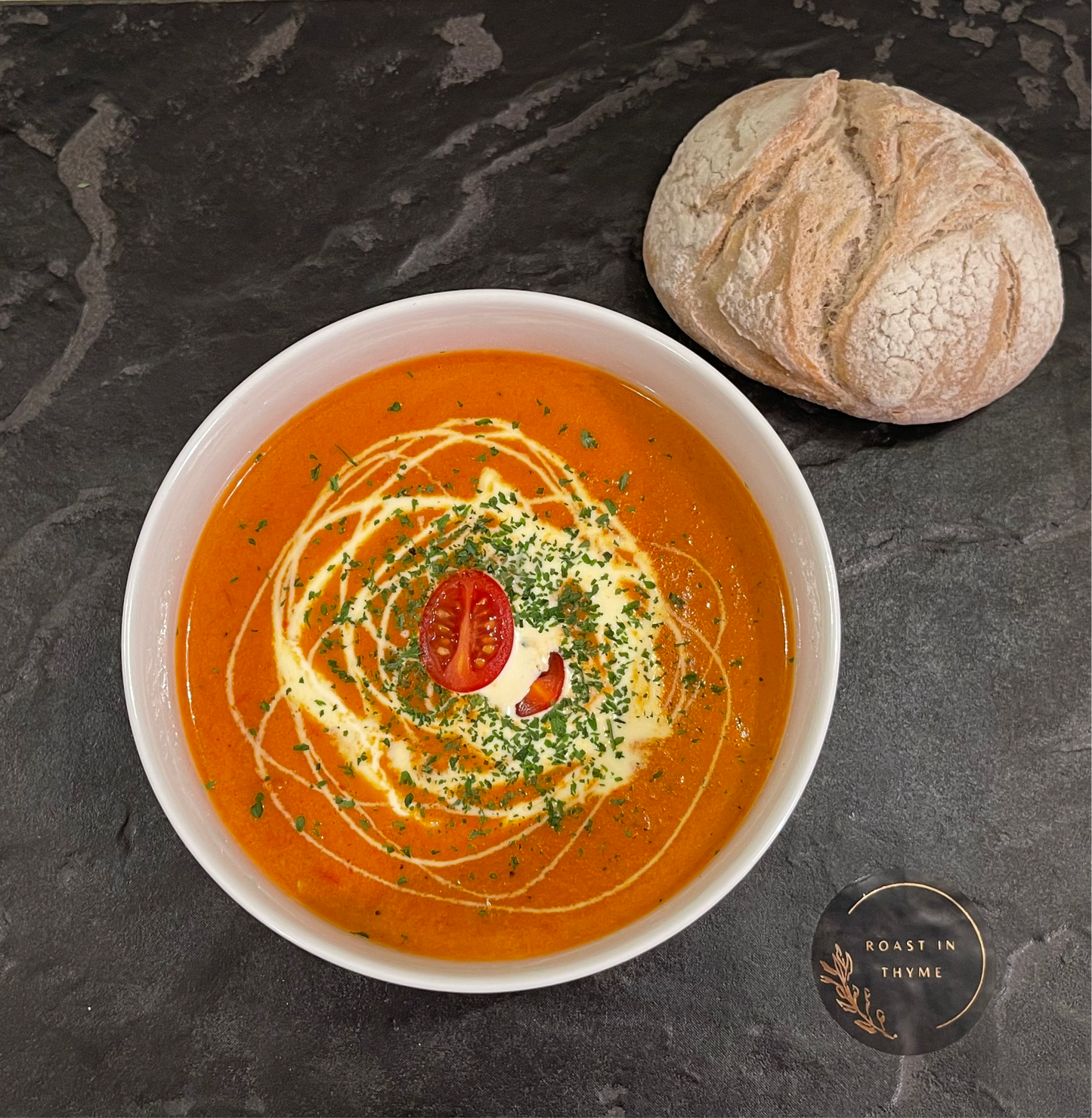 Roast Red Pepper & Vine Tomato Soup