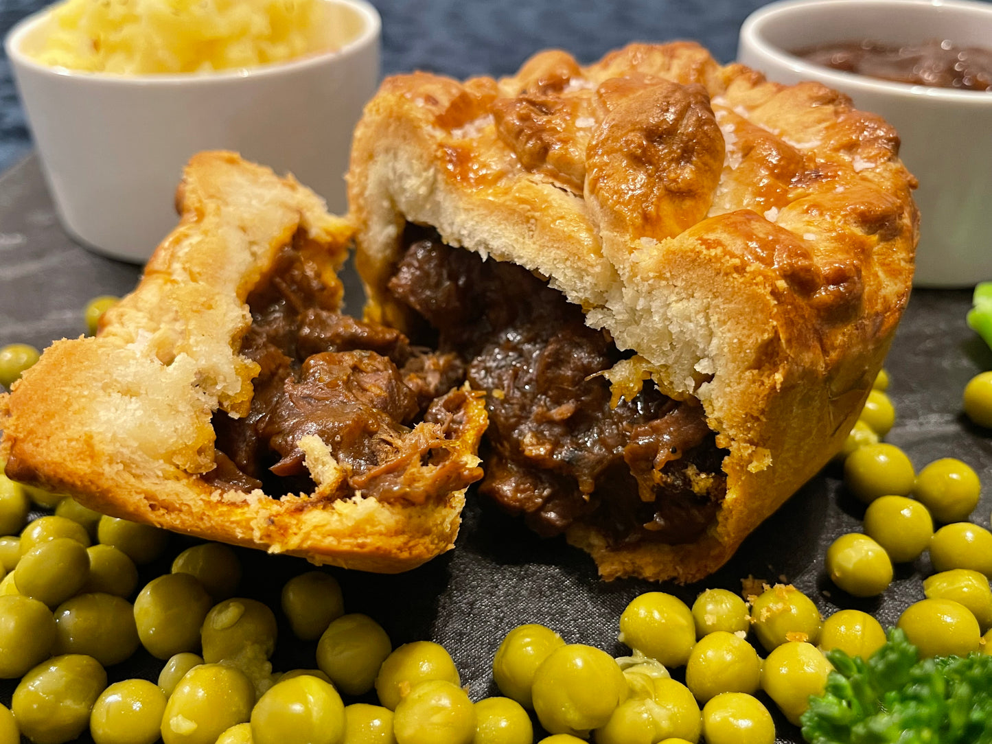 Homemade Steak & Onion Pie