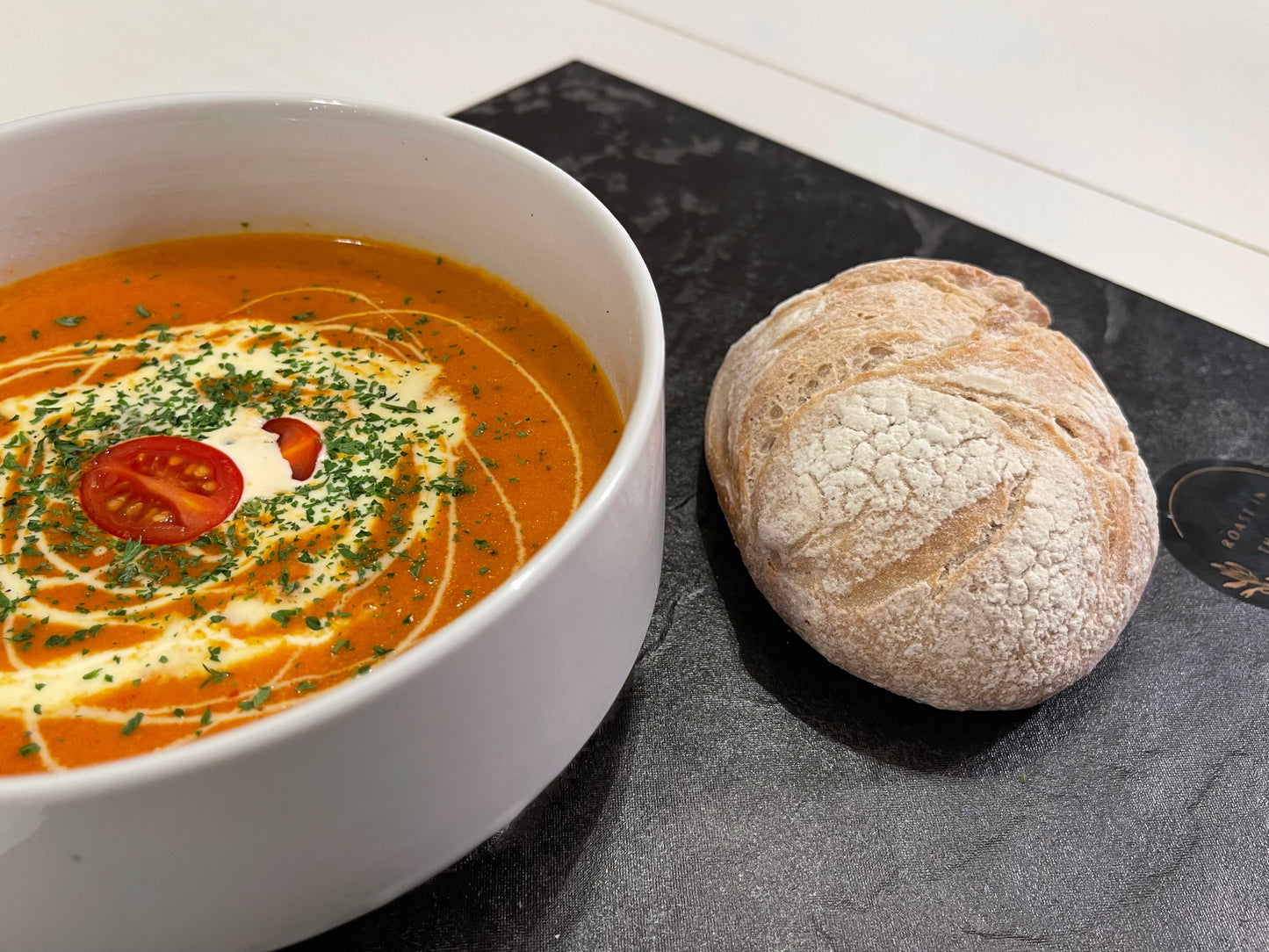 Roast Red Pepper & Vine Tomato Soup
