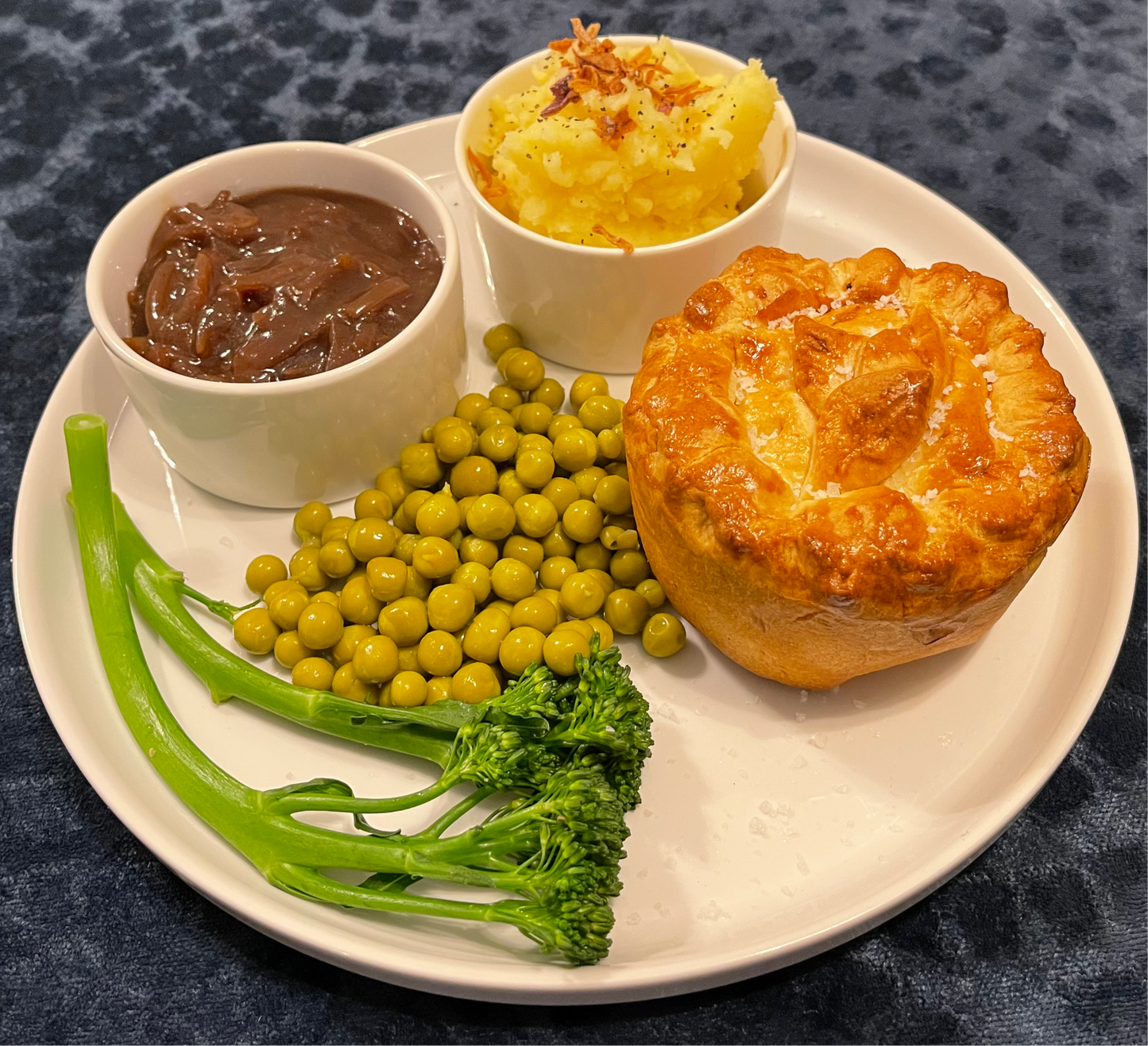 Homemade Roast Chicken & Sweetcorn Pie