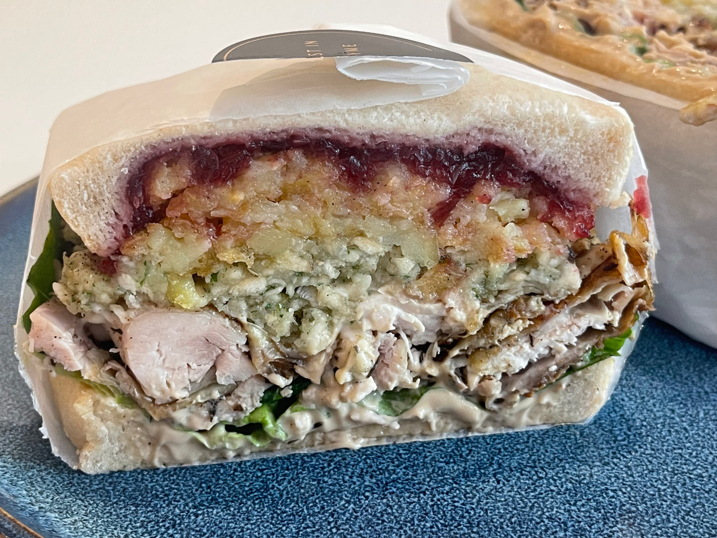 Roast Chicken & Stuffing Sandwich